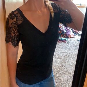 Short sleeve black shirt